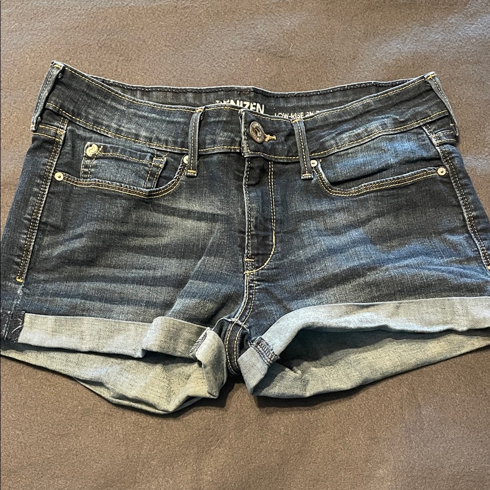 Denizen from Levi's Dark Wash Jean Shorts